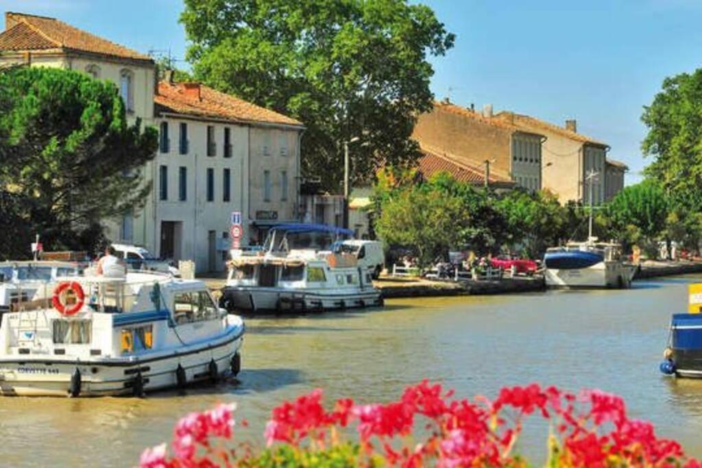 Le Soleil D Eugenie Appartement Dans Residence Avec Piscine Commune Pres De Carcassonne Olonzac エクステリア 写真